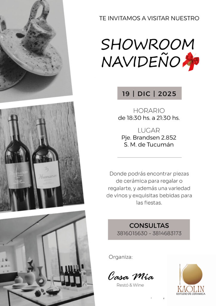 Showroom Cerámica Tucumán Taller Kaolín